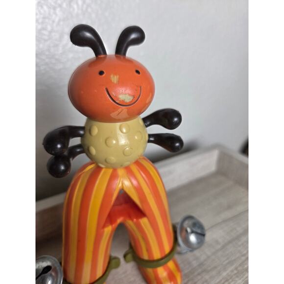 Vintage BATTAT Toy Bug Ant Rattle Bells Musical Noisy Tambourine Toddler Band - Picture 2 of 4